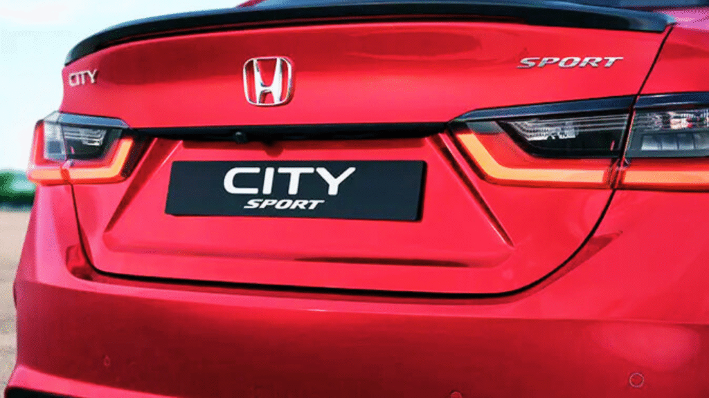 Honda City Sport (2025) – Price, Features, Design, Specs, and More