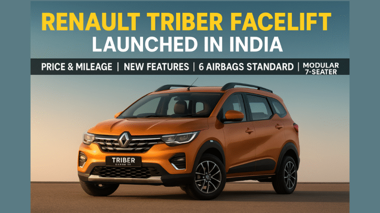 Renault Triber Facelift