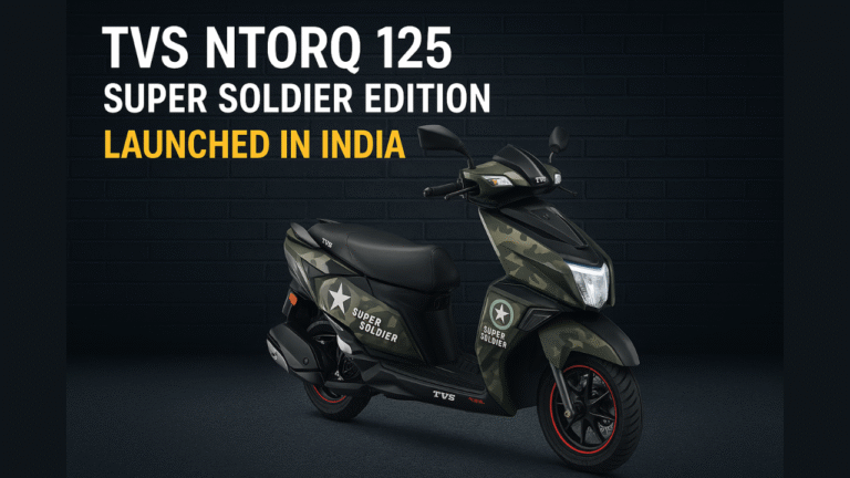 TVS NTorq 125 Super Soldier Edition