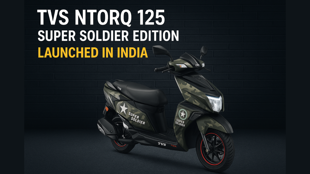 TVS NTorq 125 Super Soldier Edition