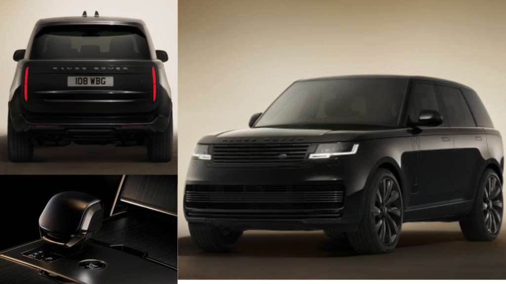 2025 Range Rover SV Black Edition: Luxury Meets Stealth and Sensory Innovation