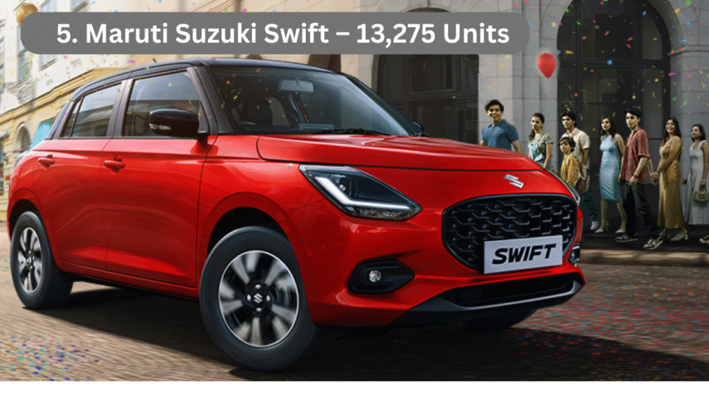Best-selling cars in India June 2025
