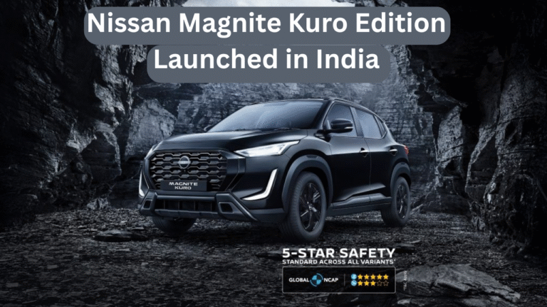 Nissan Magnite Kuro Edition Launched in India: Price, Features, Specs, and More (August 2025)