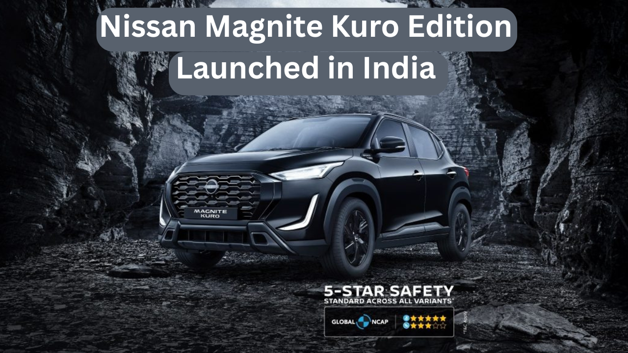 Nissan Magnite Kuro Edition Launched in India: Price, Features, Specs, and More (August 2025)