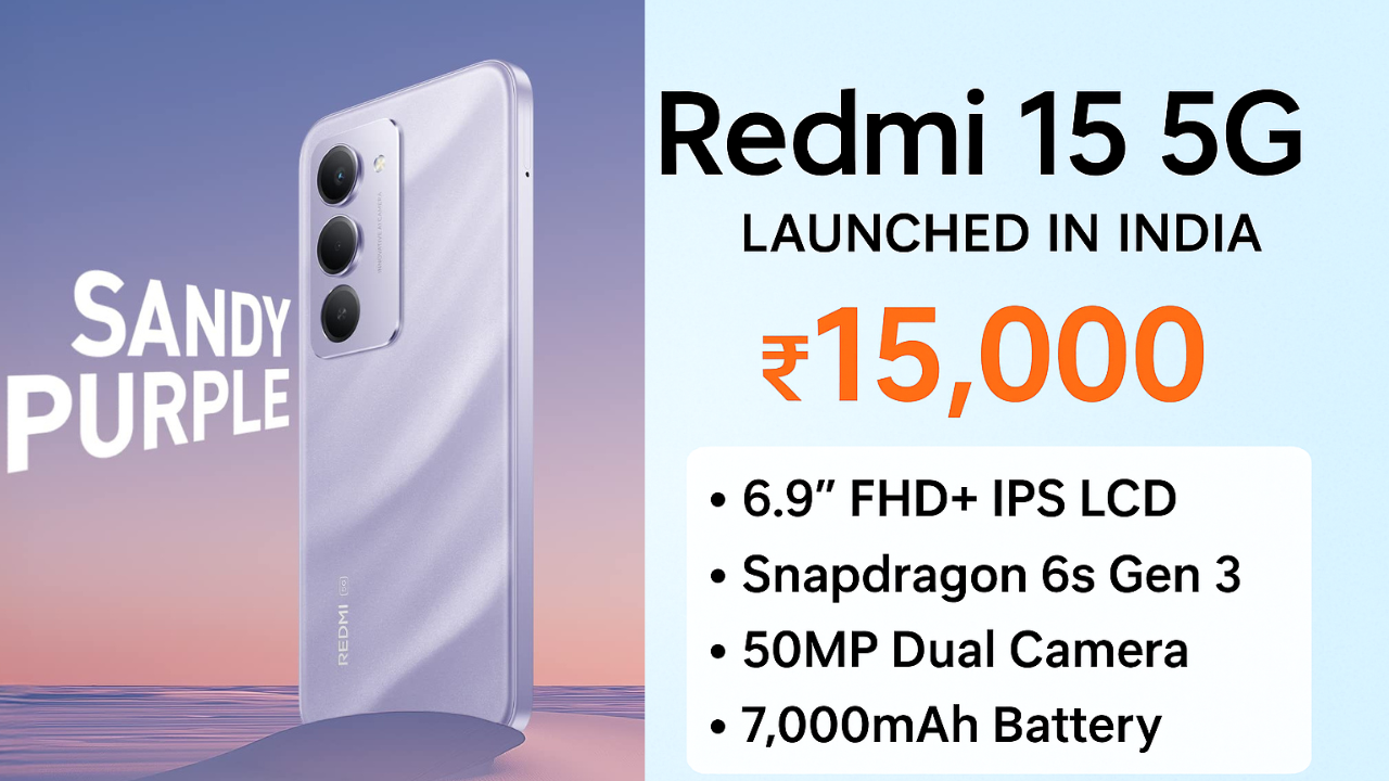 Redmi 15 5G Price