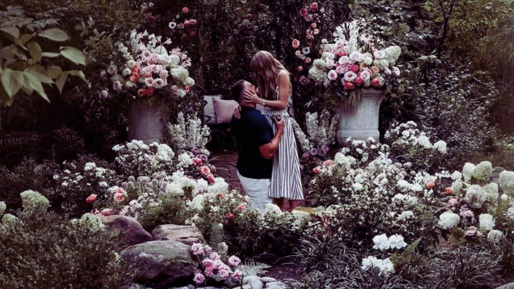 Taylor Swift and Travis Kelce Engagement photo
