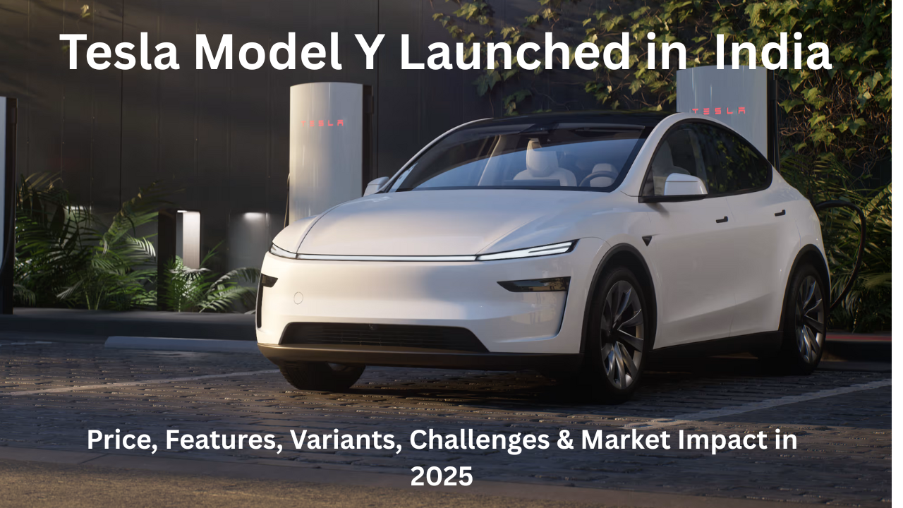 Tesla Model Y India Launch: Price, Features, Variants.