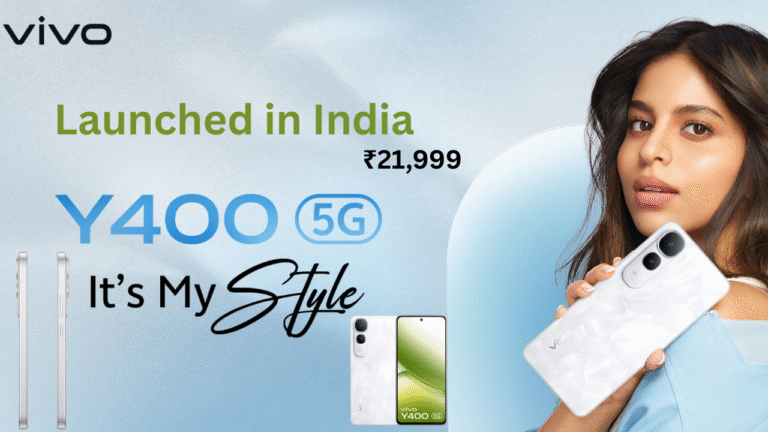 Vivo Y400 5G Launched in India: Price, Specifications, Features & More