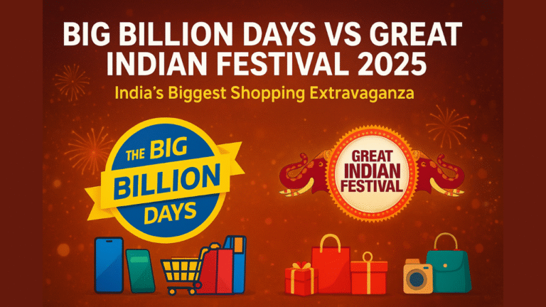 Big Billion Days Sale & Great Indian Festival Sale 2025