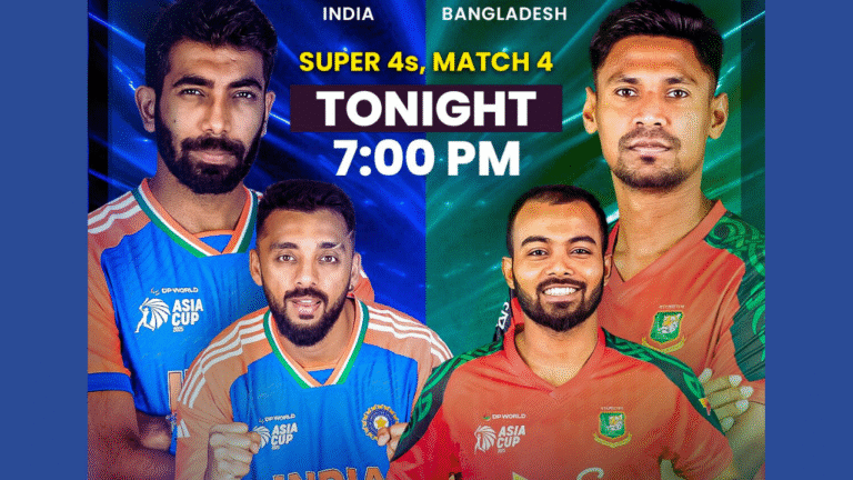 India vs Bangladesh Asia Cup