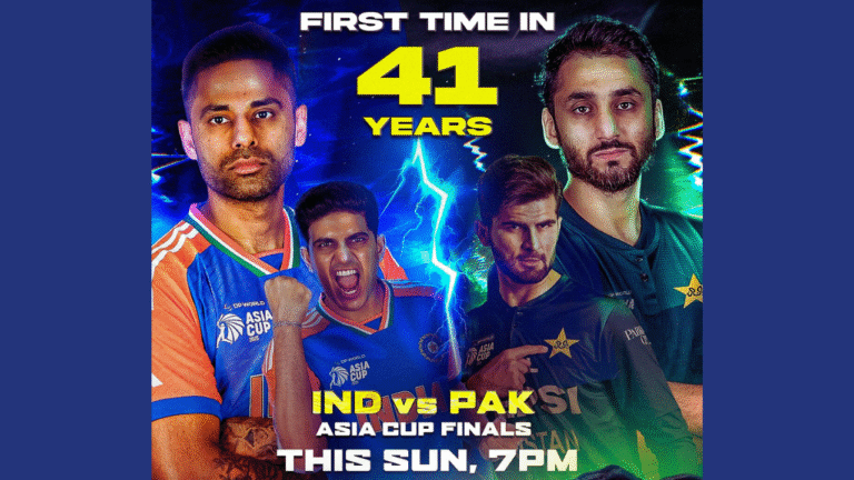 India vs Pakistan Asia Cup 2025 Final