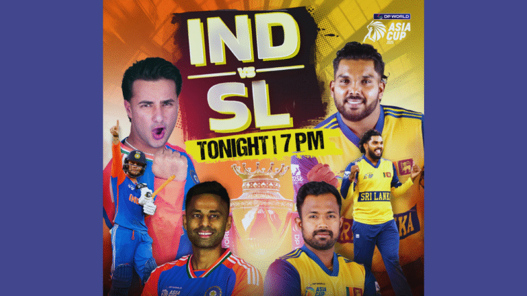 India vs Sri Lanka Asia Cup