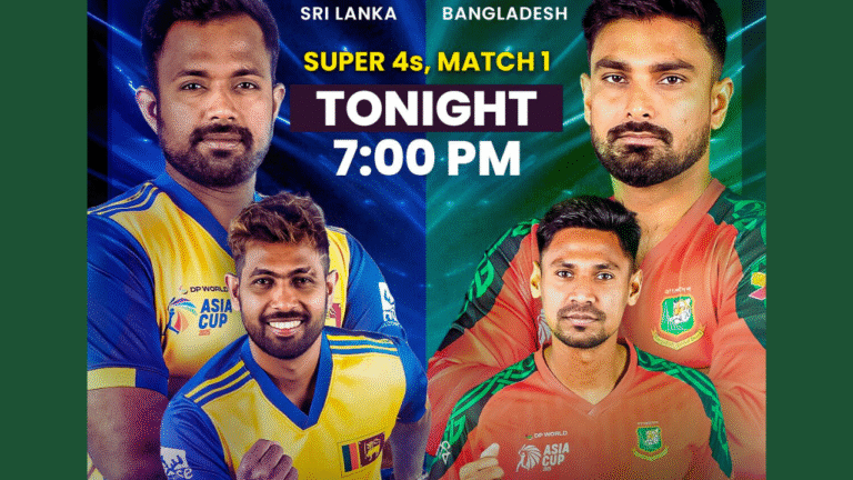 Sri Lanka vs Bangladesh Asia Cup