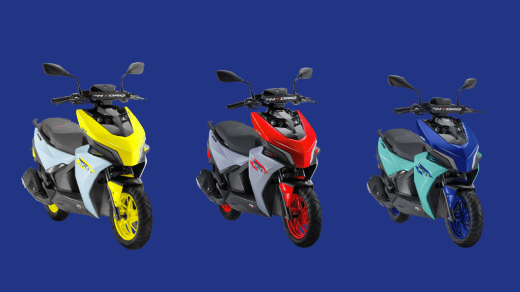 TVS Ntorq 150 Color options