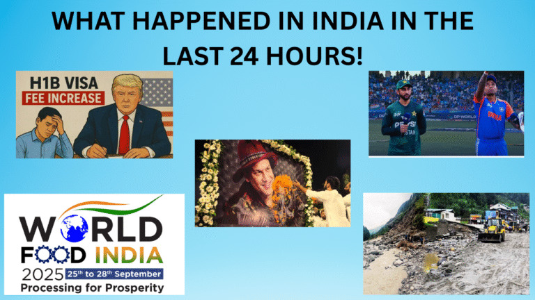 India’s Top Headlines: Key Events Shaping September 21, 2025