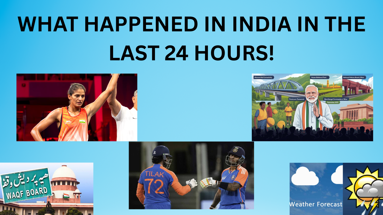 India News Today: Top Headlines and Key Updates on September 15, 2025