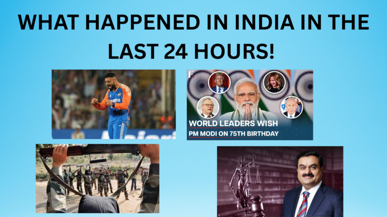 India’s Top Headlines: Key Events Shaping September 21, 2025