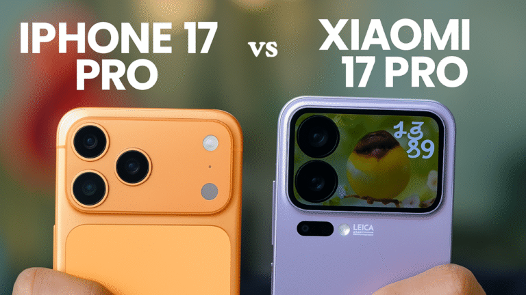 iPhone 17 Pro vs Xiaomi 17 Pro
