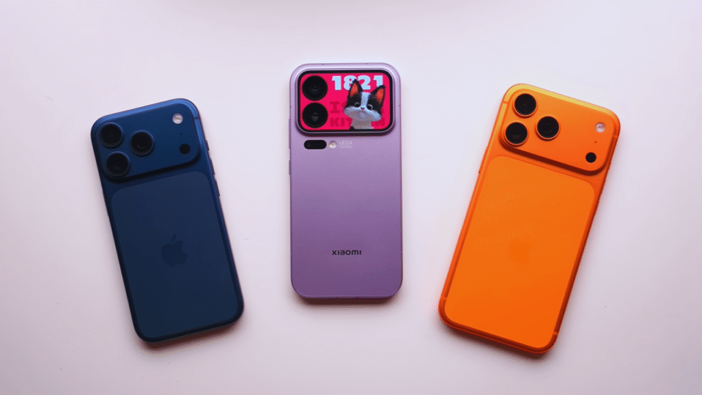 iPhone 17 Pro vs Xiaomi 17 Pro, camera