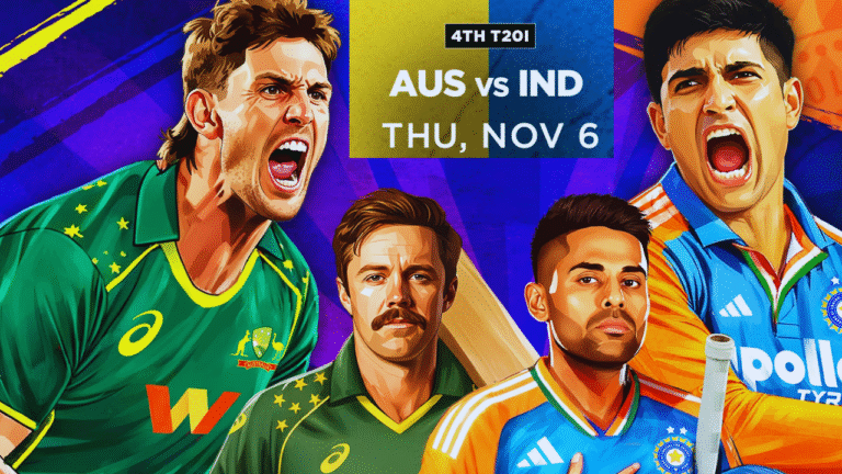AUS vs IND 4th T20I