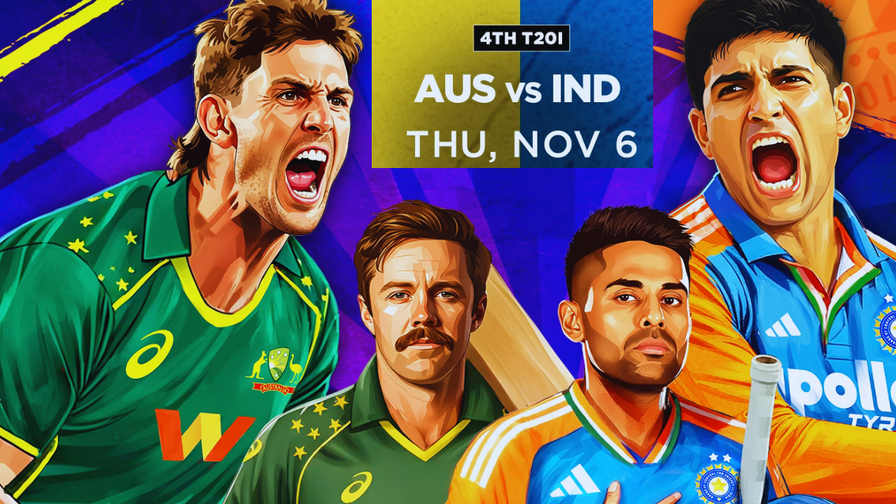 AUS vs IND 4th T20I