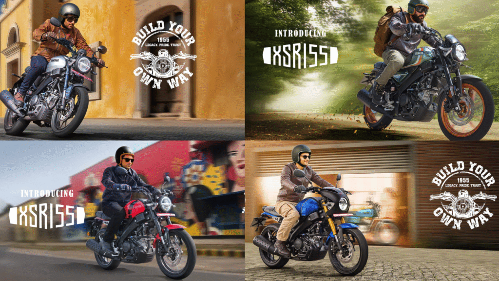 Yamaha XSR 155, colors