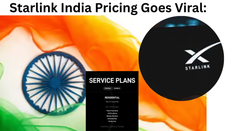 Starlink India Pricing Goes Viral: What We Learned from a “Config Error”